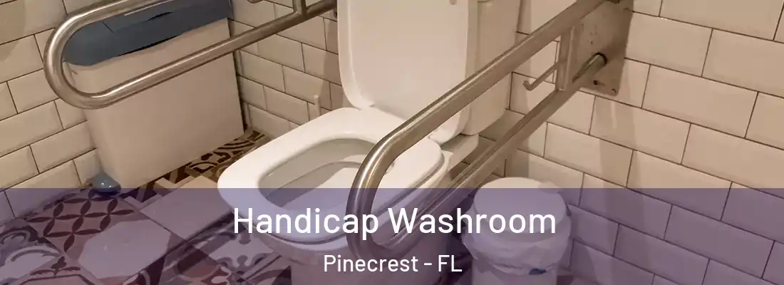  Handicap Washroom Pinecrest - FL
