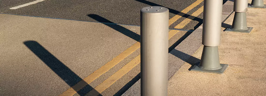 Custom Retractable Barrier Column Installations in Pinecrest, FL